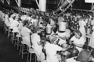 factory workers working too hard before fair labor standards act