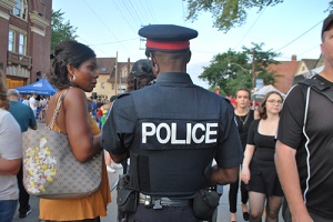 toronto police officers on duty