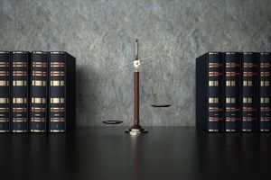 A weight scale between books of human rights and civil rights